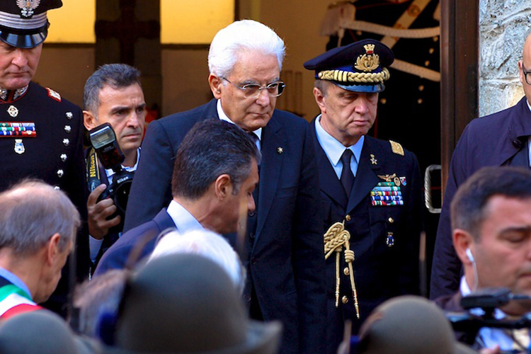 Il presidente Mattarella a Forno di Coazze (1)