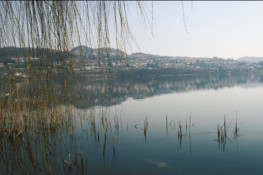 Il Lago di Viverone visto da Anzasco (Foto di M. Monfrino)