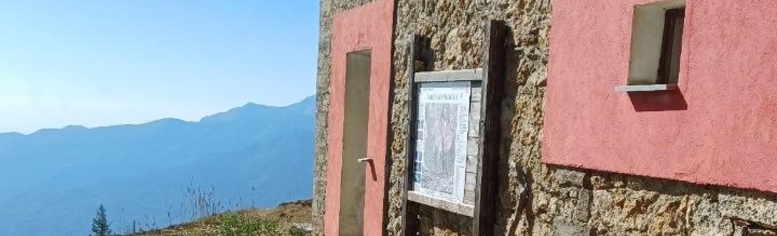 Il rifugio alpino la Riposa