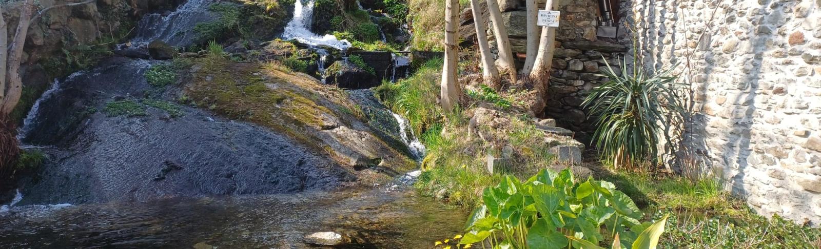 Scorcio dell'incubatoio ittico di Quincinetto