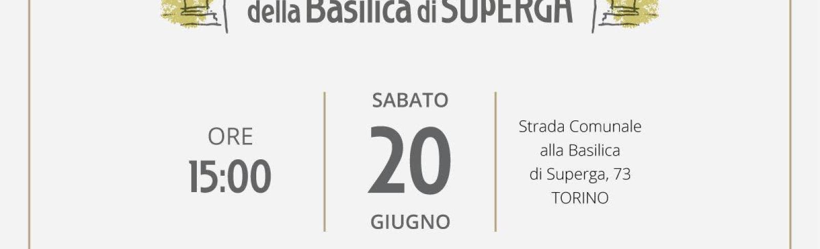 invito 20 giugno a Superga