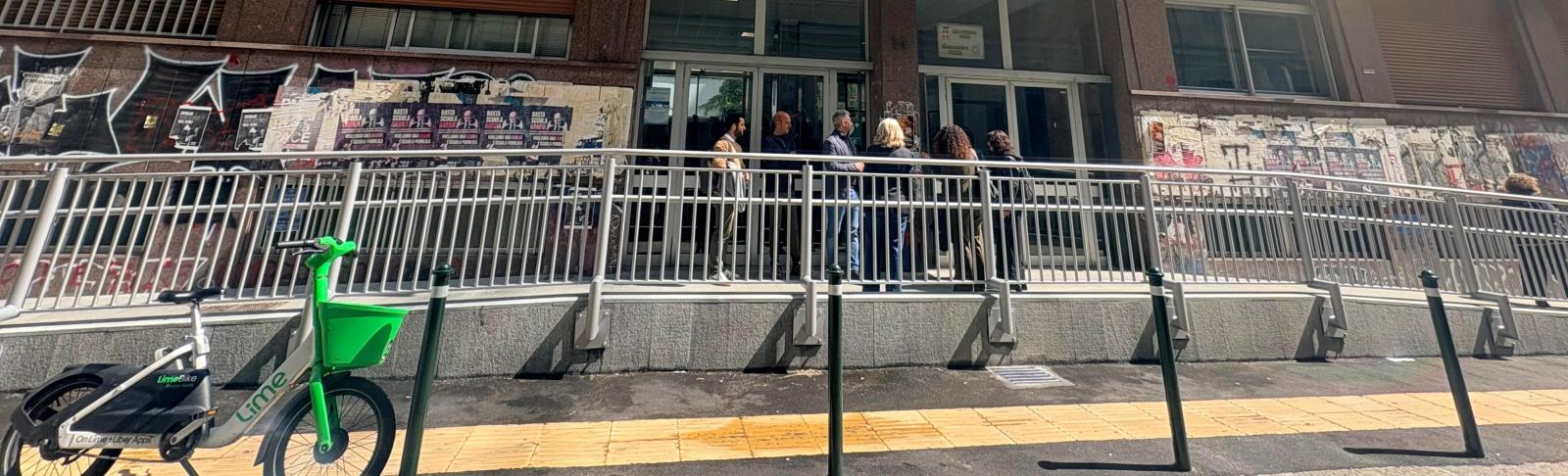Le foto del sopralluogo 