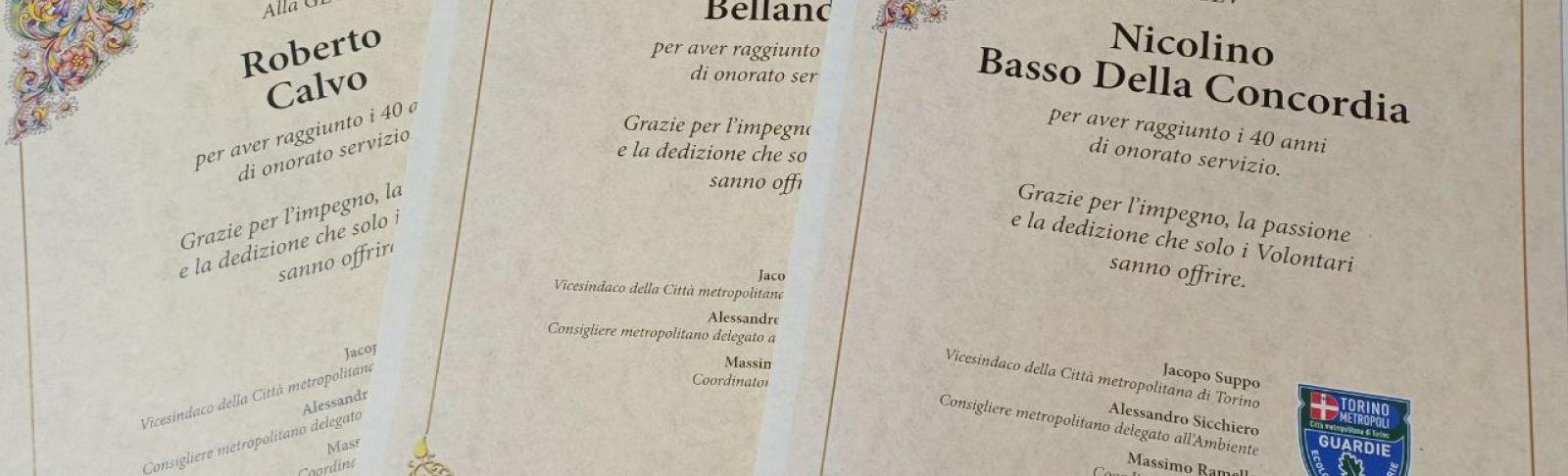 le pergamene per le GEV