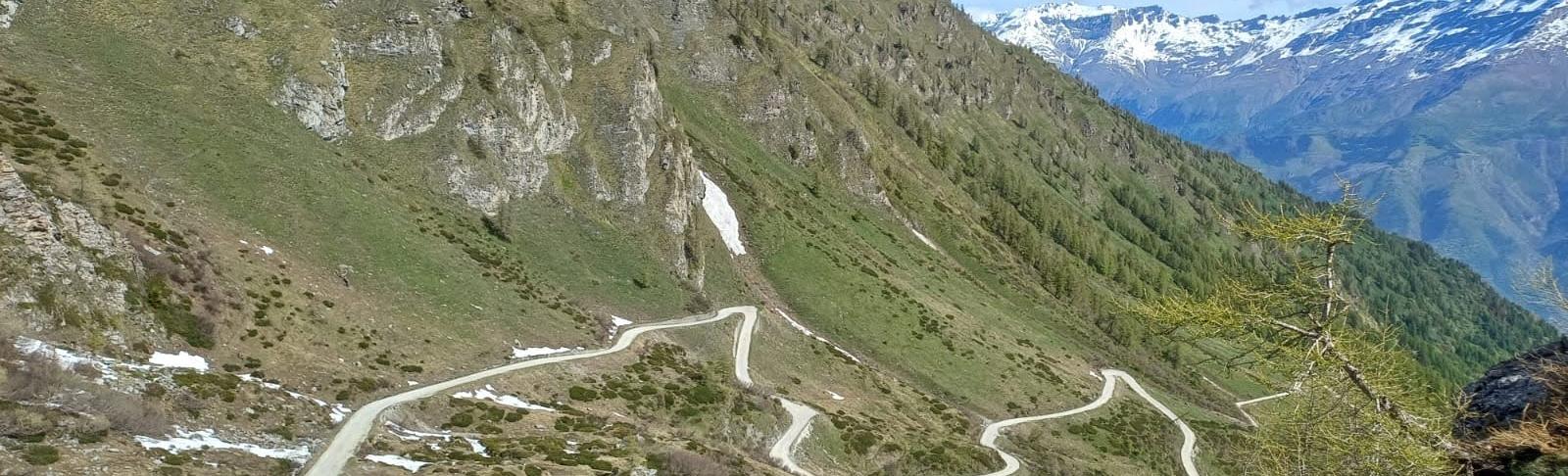 Foto del colle delle finestre