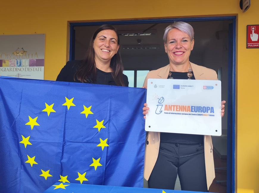 Valentina Cera e Sonia Cambursano Antenne Europa