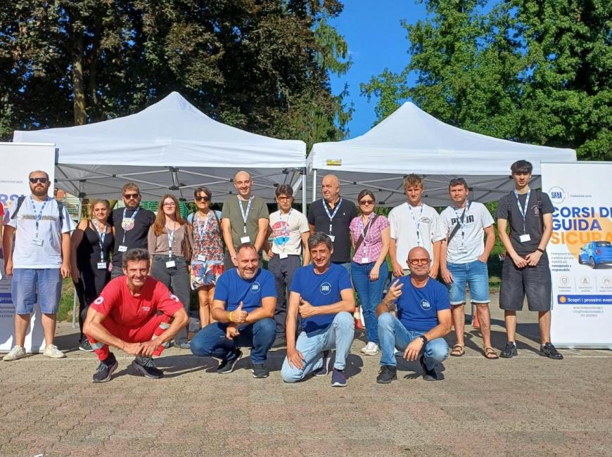 Foto di gruppo a Rivarolo