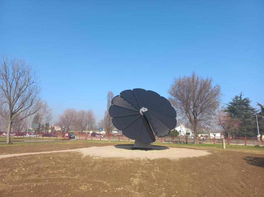 un laboratorio all'aperto 