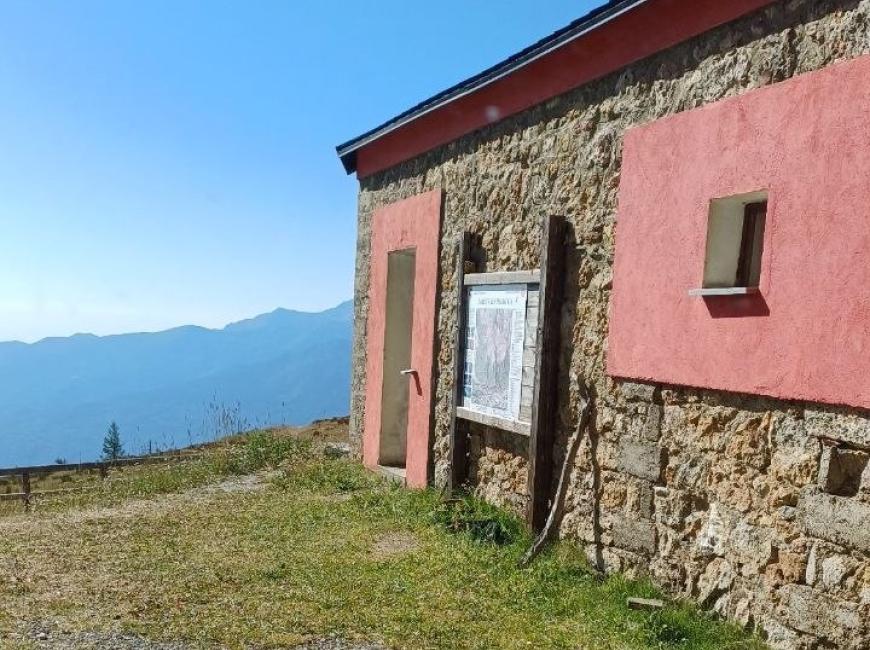 Il rifugio alpino la Riposa