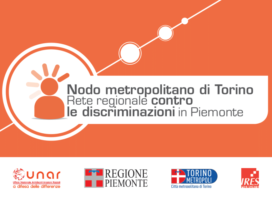Locandina nodo metropolitano contro discriminazioni