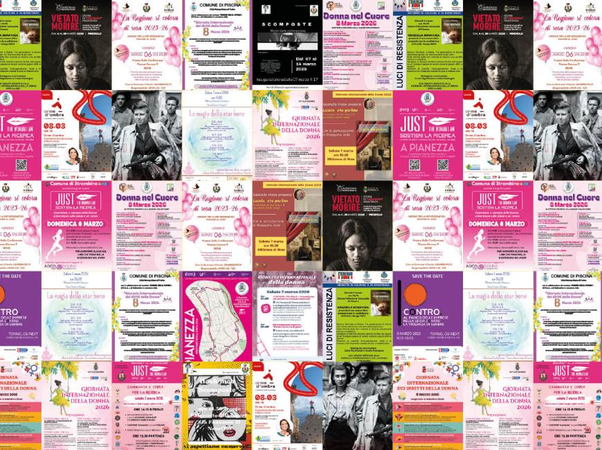 Le iniziative sul terriorio