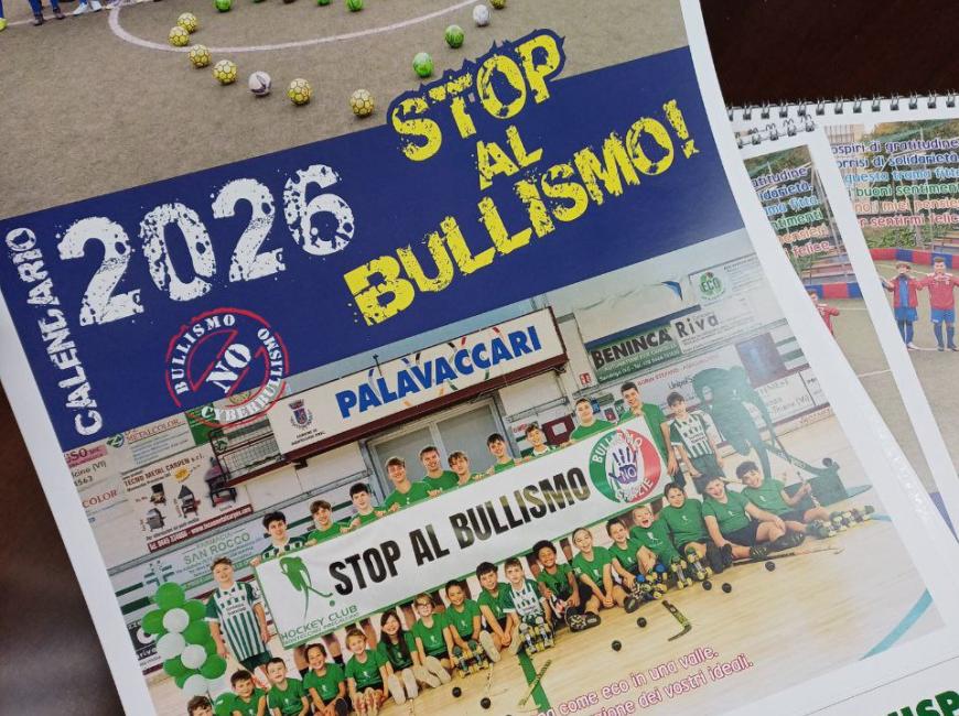 Il calendario 2026 contro il bullismo