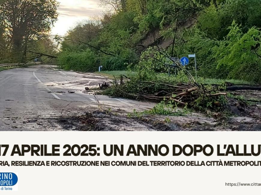 un anno dopo l'alluvione dell'aprile 2025