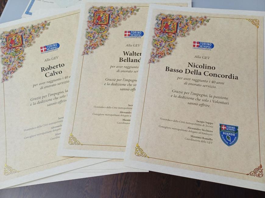 le pergamene per le GEV