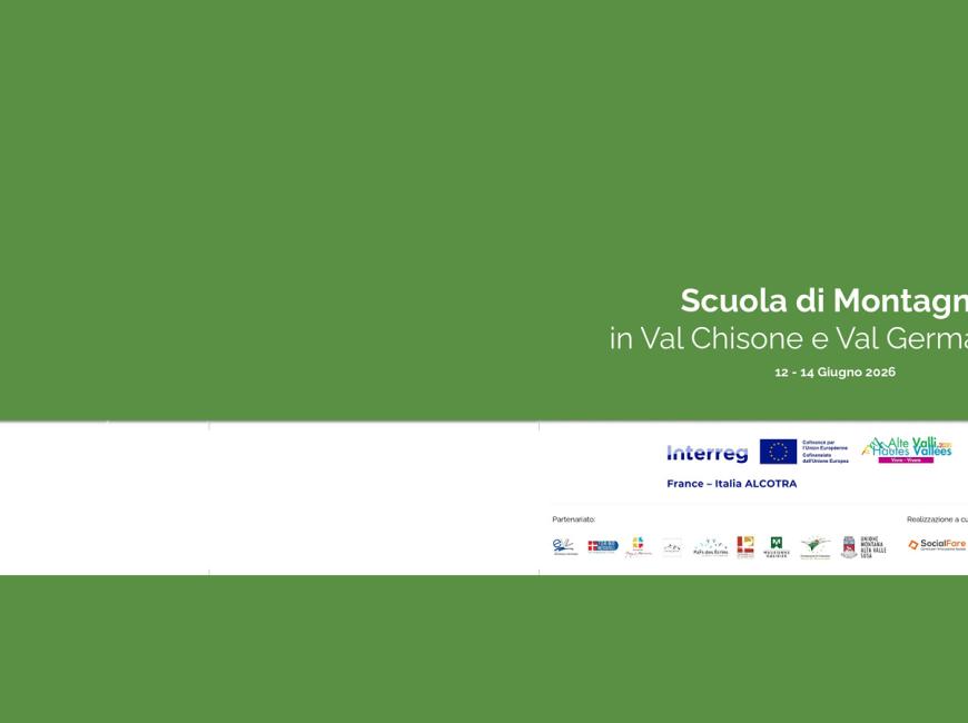 Locandina Scuola di Montagna