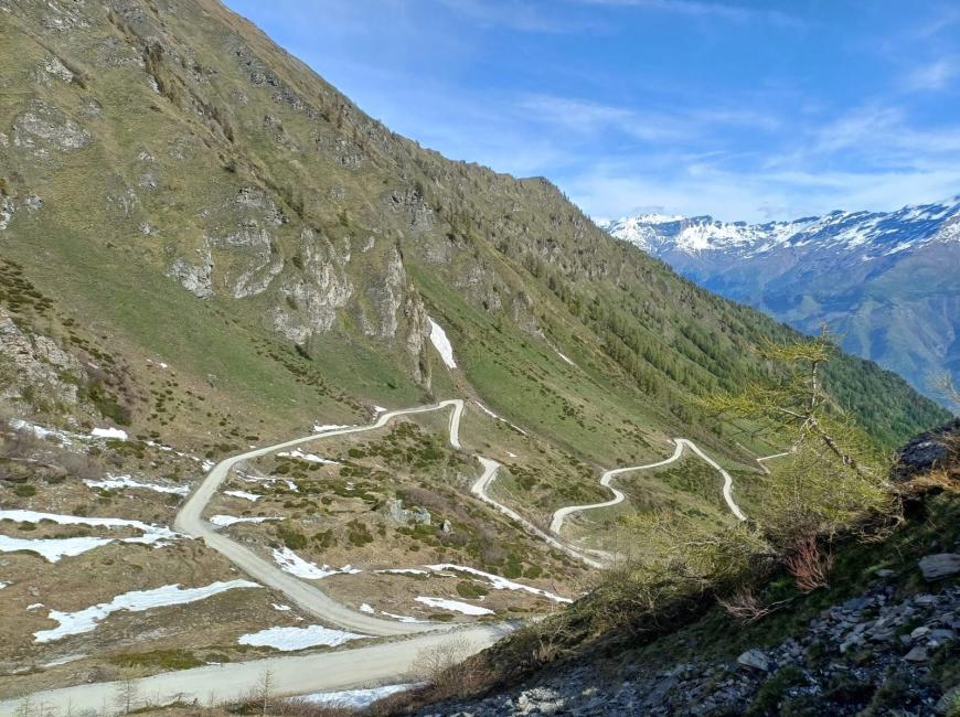 Foto del colle delle finestre