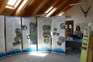 La mostra Acque Chiare esposta presso la Casa del Parco di borgata Favella di Rubiana