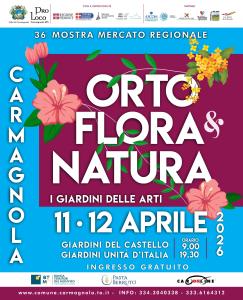 locandina Ortoflora & Natura Carmagnola