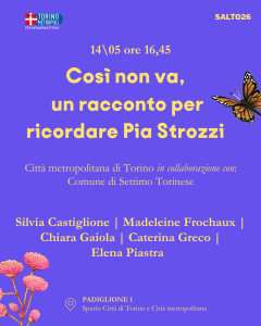 invito per evento con Settimo torinese