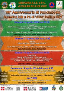 50° anniversario gruppo AIB_Protezione Civile Val Pellice