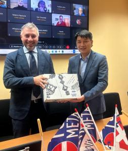 Jacop Suppo e Ming Chen, presidente Codiasco