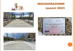 BOR-B1 - Lavori di riqualificazione urbana tramite la ristrutturazione urbanistica del comparto sotteso dalla via Lanzo, nel tratto compreso tra le vie Martiri della Libertà e Italia - inaugurazione