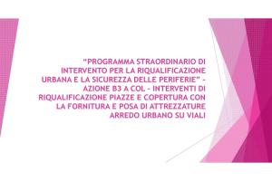 Comune di Collegno  COL-B3A - Piazze da riqualificare: attrezzare per sviluppare identificazione sociale e appartenenza
