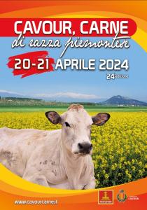 Locandina Cavour carne di razza 2024