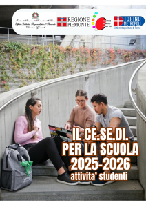 Copertina attività studenti