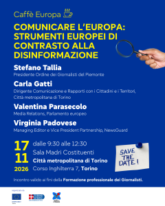 Formazione giornalisti Caffè Europa
