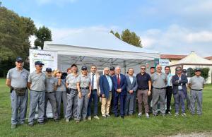 GEV con Consigliere Sicchiero e Sindaco Candia Mario Mottino