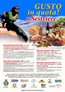Gusto in quota a Sestriere programma
