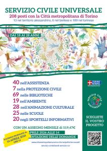locandina bando di servizio civile universale