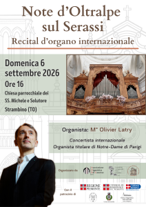 locandina del concerto del 6 settembre
