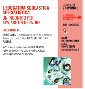 programma interventi plenaria 5 novembre con logo