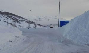 Nevicata a Sestriere