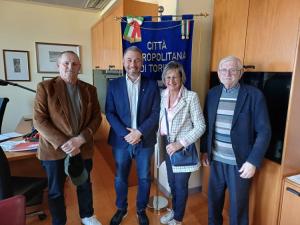 Vicesindaco Merlo, Vicesindaco  Suppo, Sindaca Alloa, Sindaco Miglio – 07.04.25
