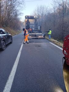 riasfaltatura SP 122 a Gassino