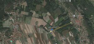 area di intervento allargamento SP 76 Burolo 1