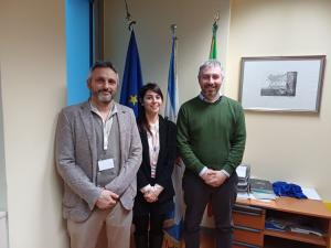 Assessori Gallo, Pecca e Cuffia, Vicesindaco Suppo - 27 gennaio 2025