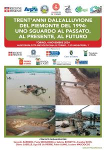 Convegno a 30 anni dall'alluvione