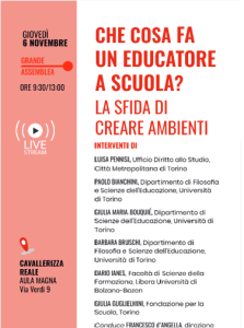 programma interventi plenaria 6 novembre 