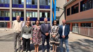 foto di gruppo al porro di Pinerolo 