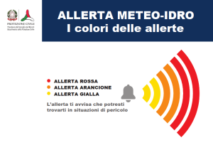 i colori delle allerte