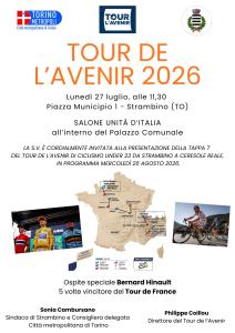 Invito conferenza stampa Tour de l'Avenir