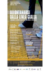 locandina Allontanarsi dalla linea gialla Sacra San Michele 30 maggio 2026 