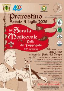 locandina Serata Medioevale Prarostino