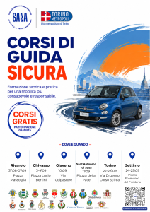 Locandina progetto Guida sicura 2026