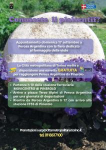 Locandina navetta per poggio oddone Perosa 