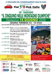 Il Cinquino nelle montagne olimpiche