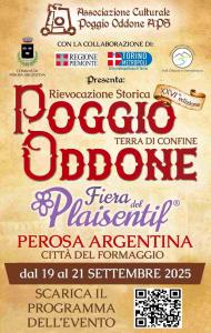 Locandina della rievocazione storica di Poggio Oddone